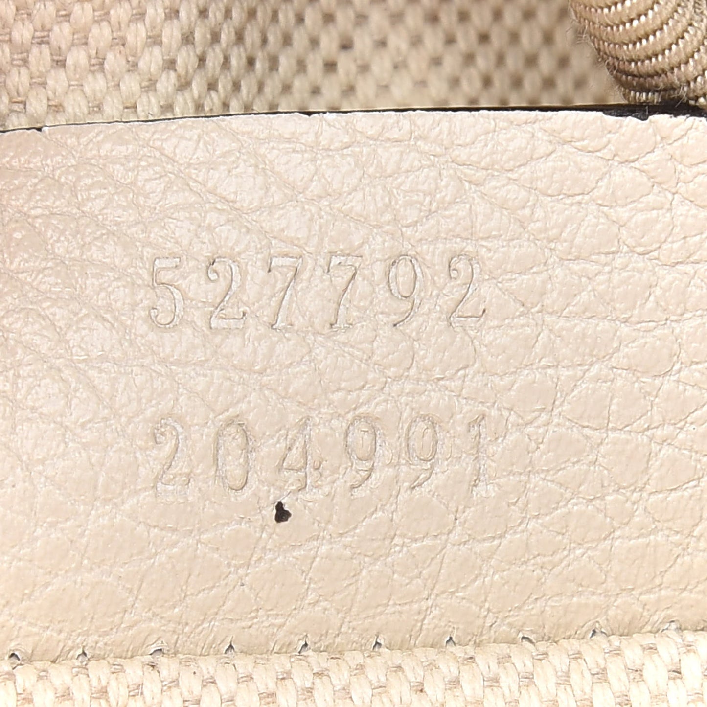 Grained Calfskin Small Logo Belt Bag White