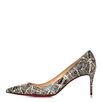 Christian Louboutin Calfskin Plan De Paris Pigalle Follies 100 Pumps 39.5 Multicolor 1 of 10