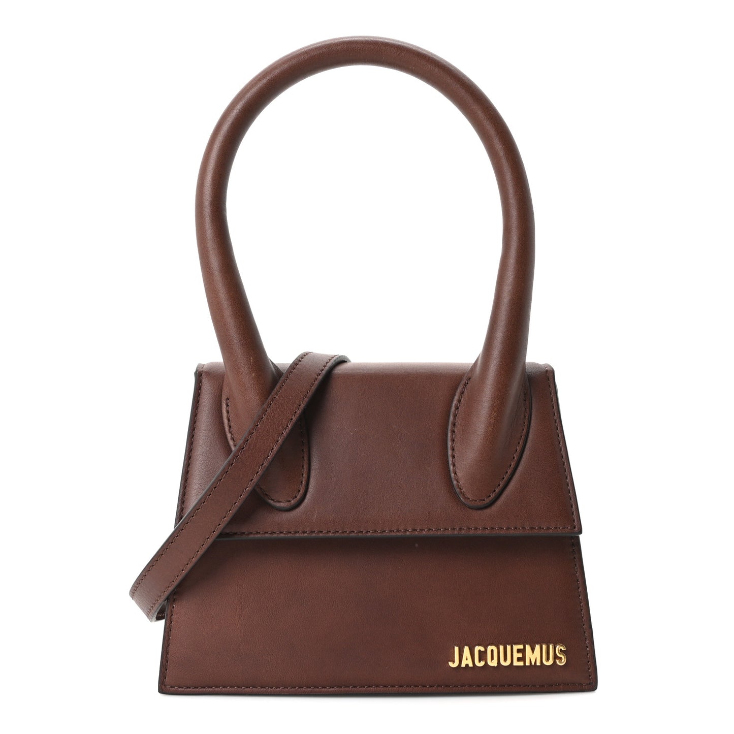 Smooth Calfskin Le Chiquito Dark Brown