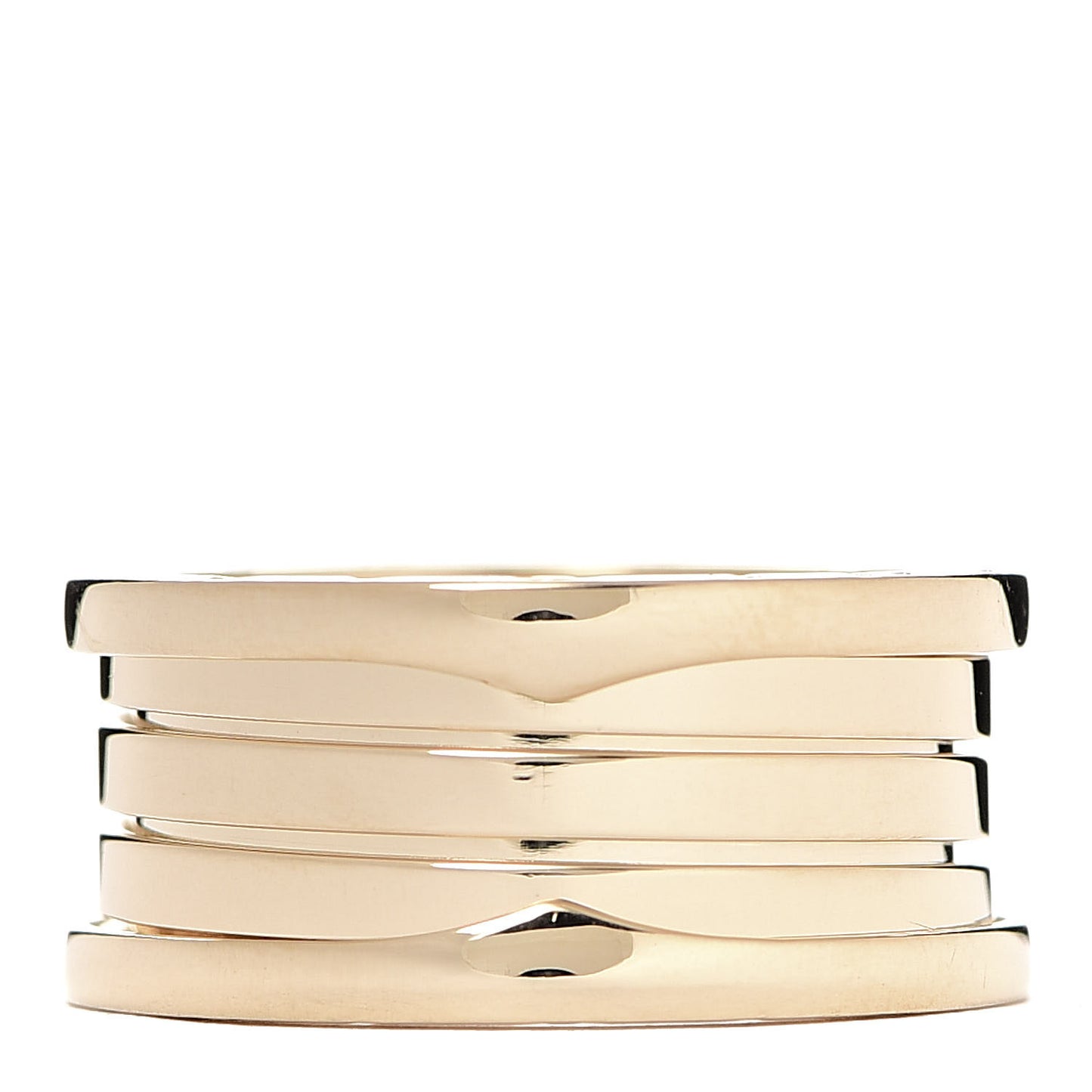 18K Yellow Gold B.Zero1 Four-Band Ring 58 8.25