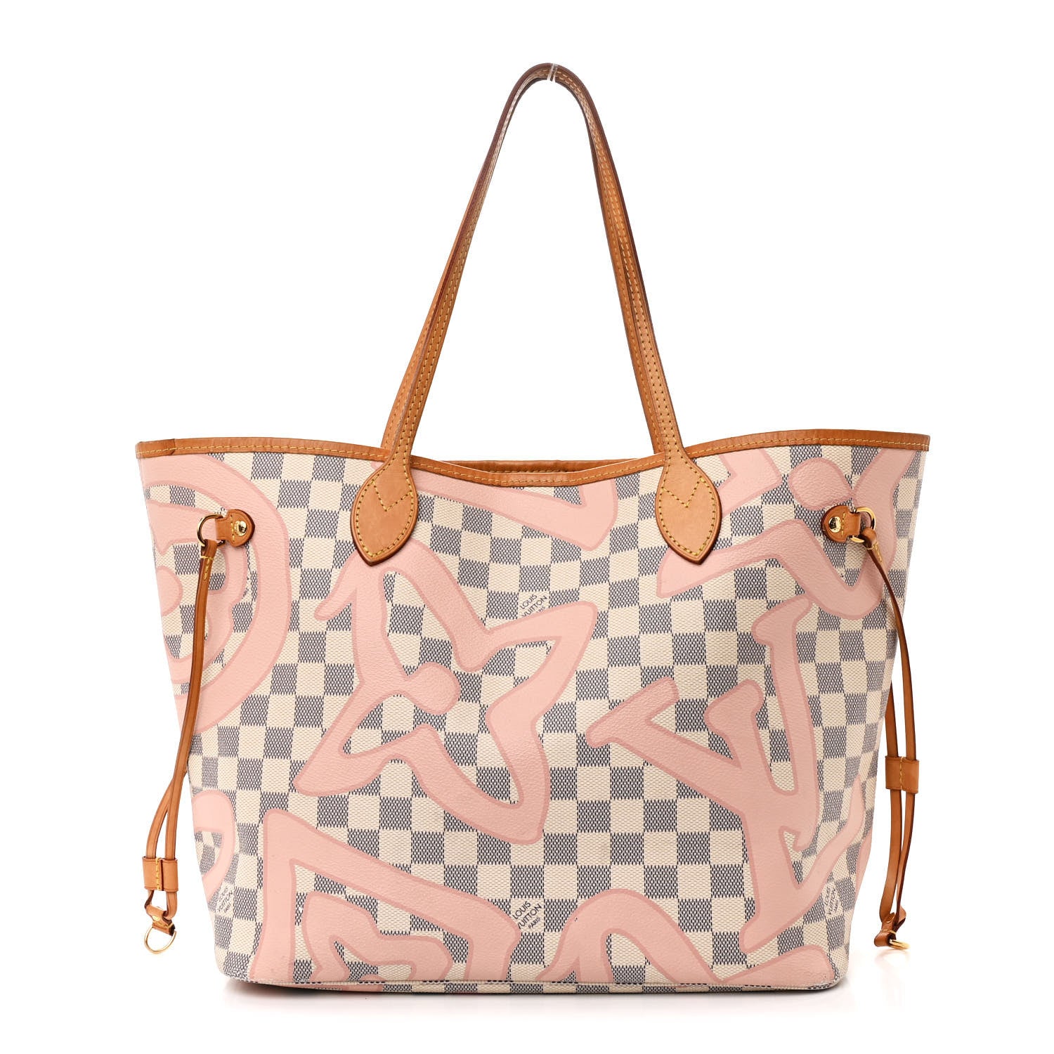 Louis Vuitton Damier Azur Tahitienne Neverfull MM 1 of 13