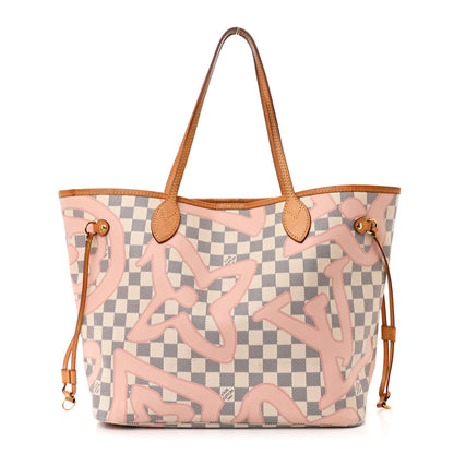 Louis Vuitton Damier Azur Tahitienne Neverfull MM 1 of 13