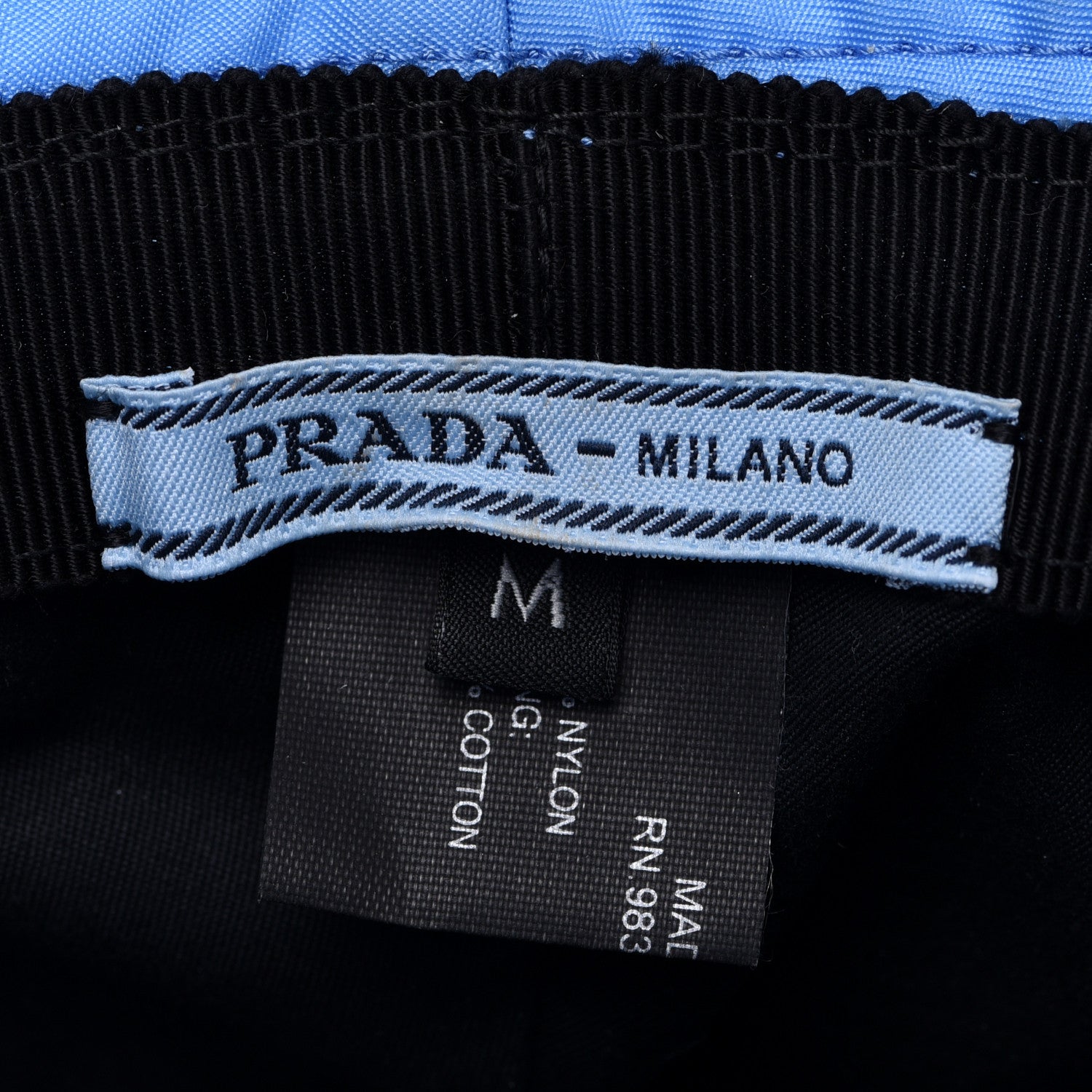 Prada Nylon Bucket Hat M Pervinca 8 of 10