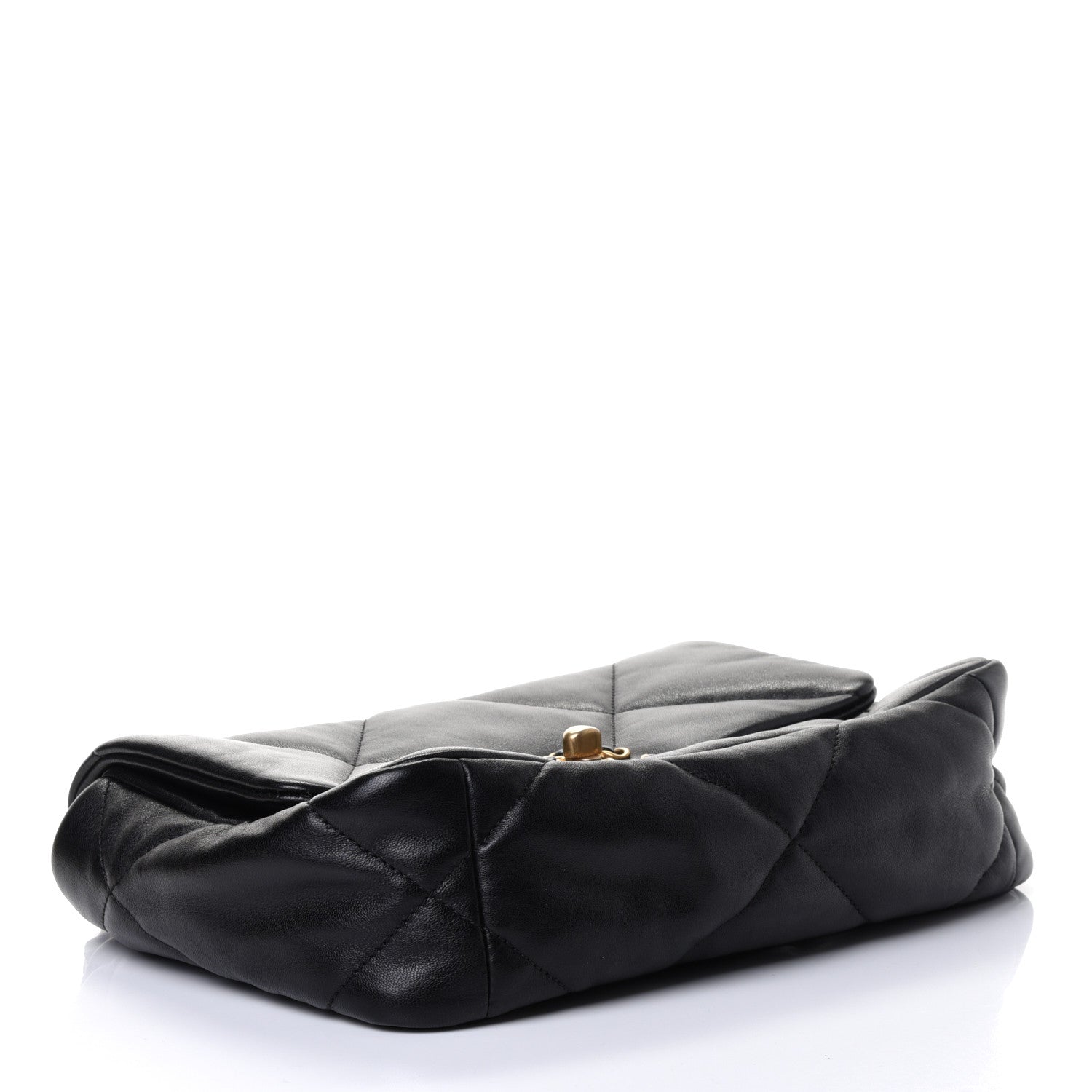 Chanel Lambskin Quilted Medium Chanel 19 Flap Black 3 of 4