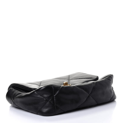 Chanel Lambskin Quilted Medium Chanel 19 Flap Black 3 of 4