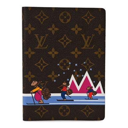 Louis Vuitton Monogram 2018 Christmas Animation Clemence Notebook MM 1 of 6