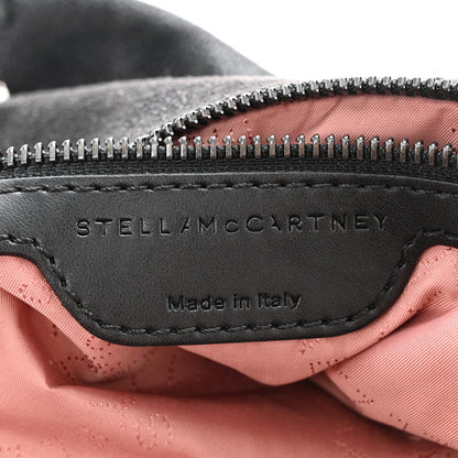 Stella McCartney Shaggy Deer Healing Power of Horses Falabella Fold Over Tote Black 6 of 10