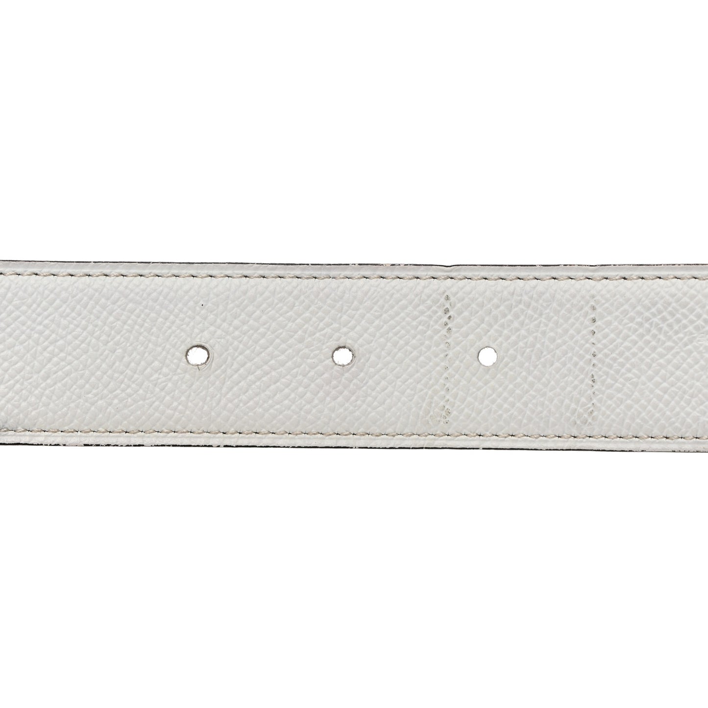 Epsom 38mm Constance H Belt 80/32 White Gold