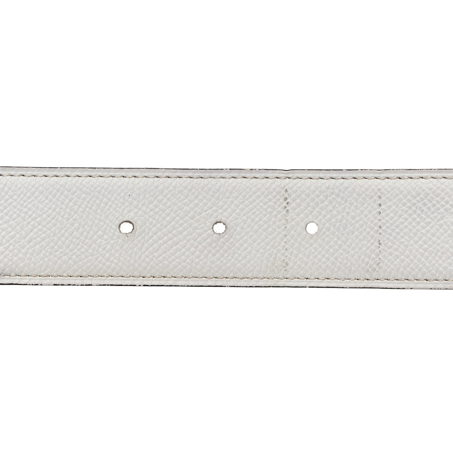 Hermes Epsom 38mm Constance H Belt 80/32 White Gold 4 of 8