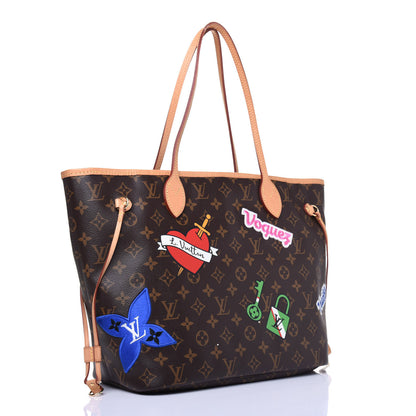Louis Vuitton Monogram Travel Stickers Neverfull MM 4 of 13