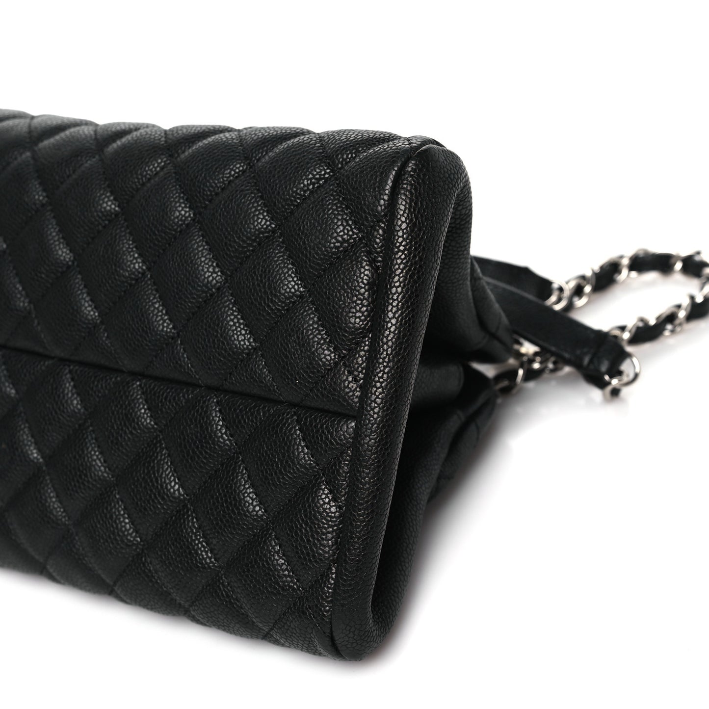 Caviar Quilted Medium Just Mademoiselle Black