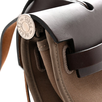 Hermes Vache Hunter Toile Herbag Zip 31 PM Etoupe Ebene 13 of 16