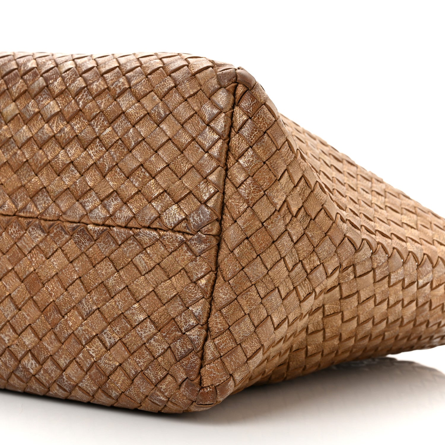 Bottega Veneta Chevre Intrecciato Medium Cabat Ottone 10 of 10