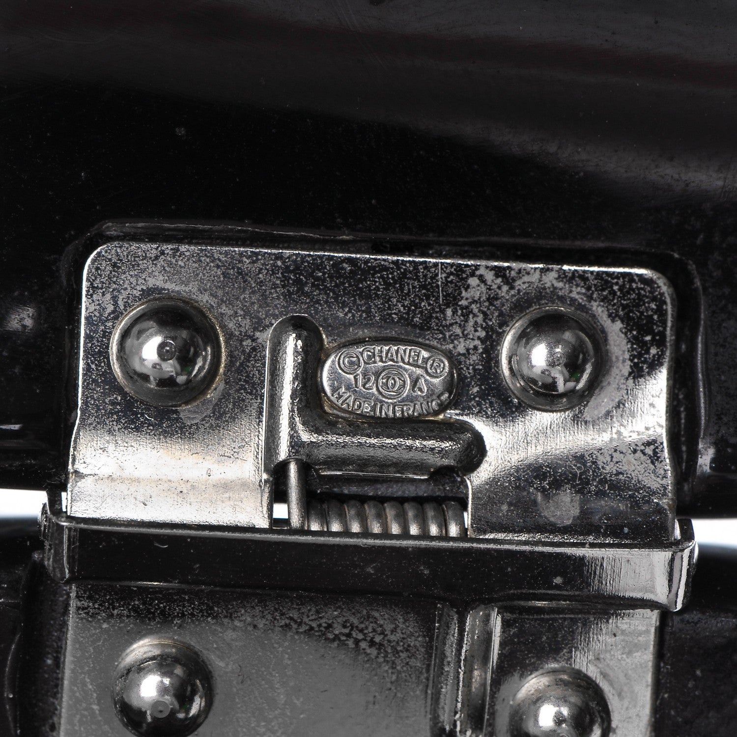 Chanel Resin Glitter CC Bangle 6 of 6