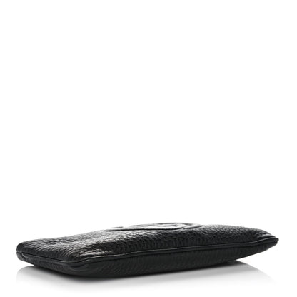 Gucci Pebbled Calfskin Soho Wristlet Black 4 of 10