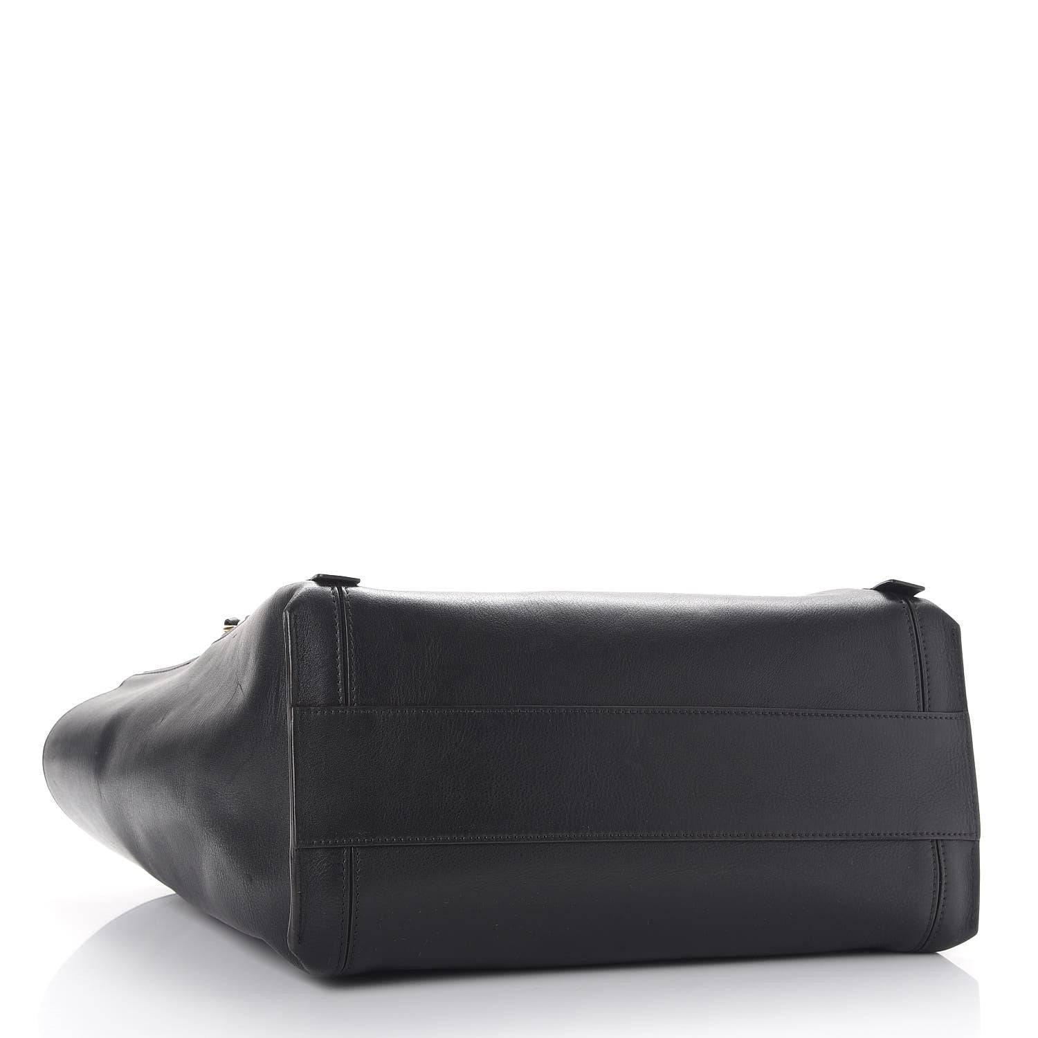 Chloe Smooth Calfskin Medium Milo Shopping Tote Black 4 of 14