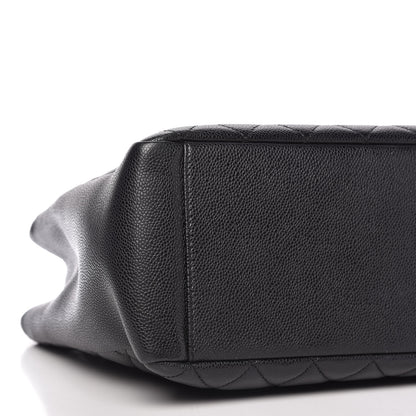 Chanel Caviar Quilted Grand Shopping Tote GST Black 6 of 11