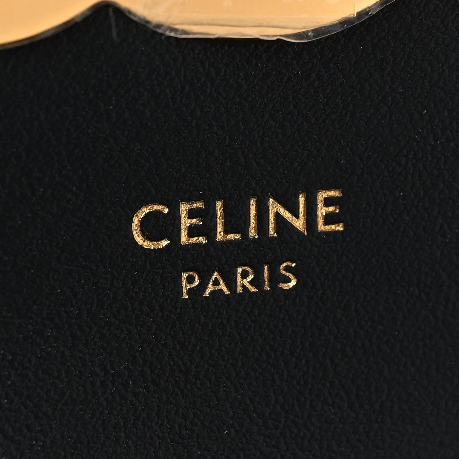 Celine Shiny Calfskin Mini Triomphe Black 6 of 9