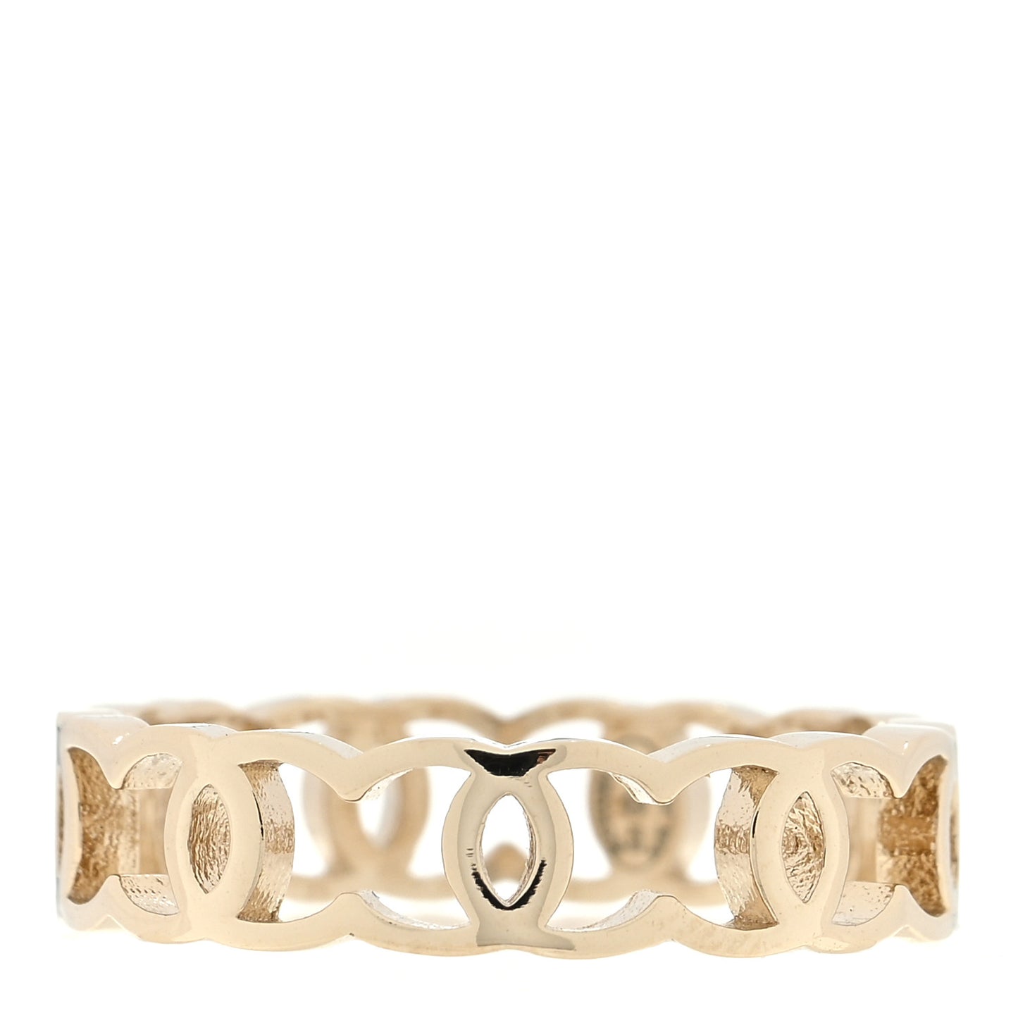 Metal CC Ring 6 52 Gold
