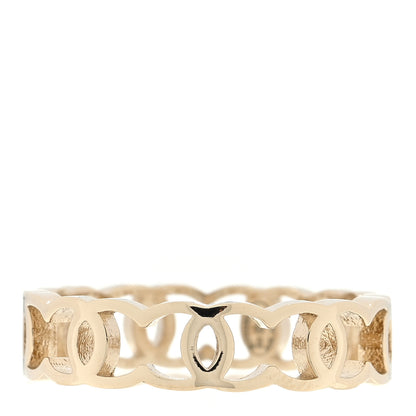 Chanel Metal CC Ring 6 52 Gold 1 of 5