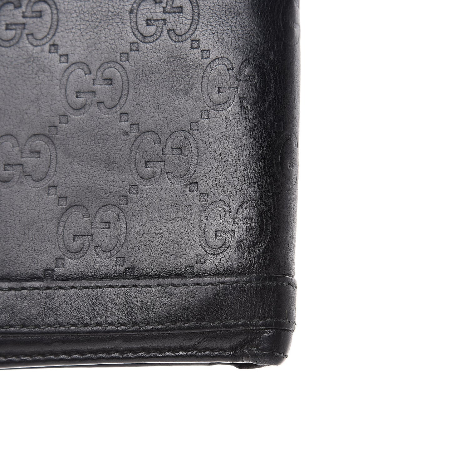 Guccissima Signature Bi-Fold Wallet Black