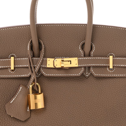 Hermes Togo Birkin 25 Etoupe 8 of 11