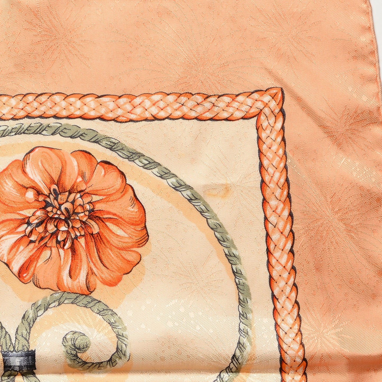 Jacquard Silk Jouvence Scarf 90