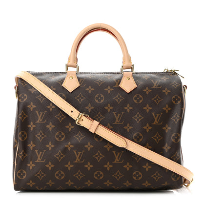 Louis Vuitton Monogram Speedy Bandouliere 35 1 of 9