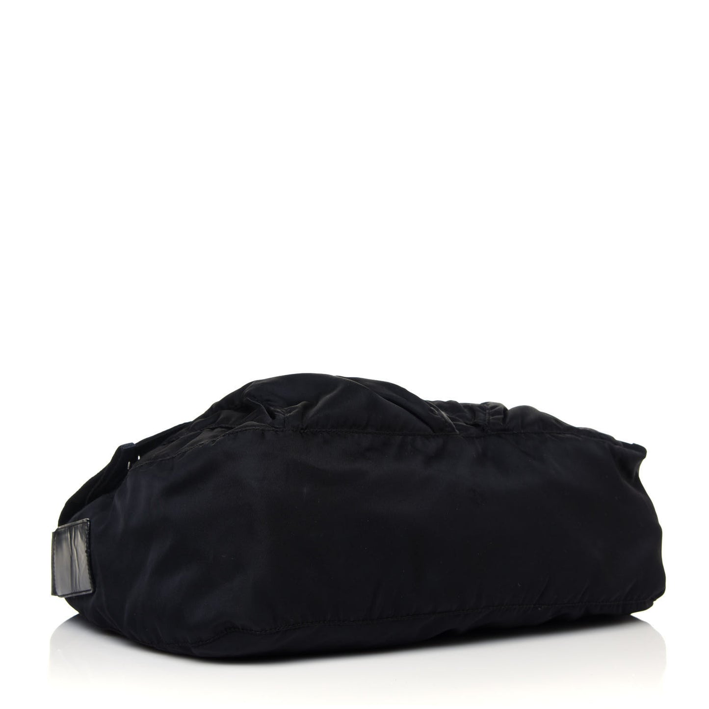 Nylon Vela Messenger Bag Black