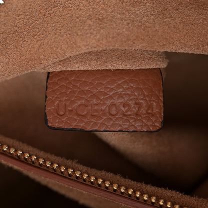 Celine Grained Calfskin Triomphe Medium Cabas Anais Tan 7 of 10