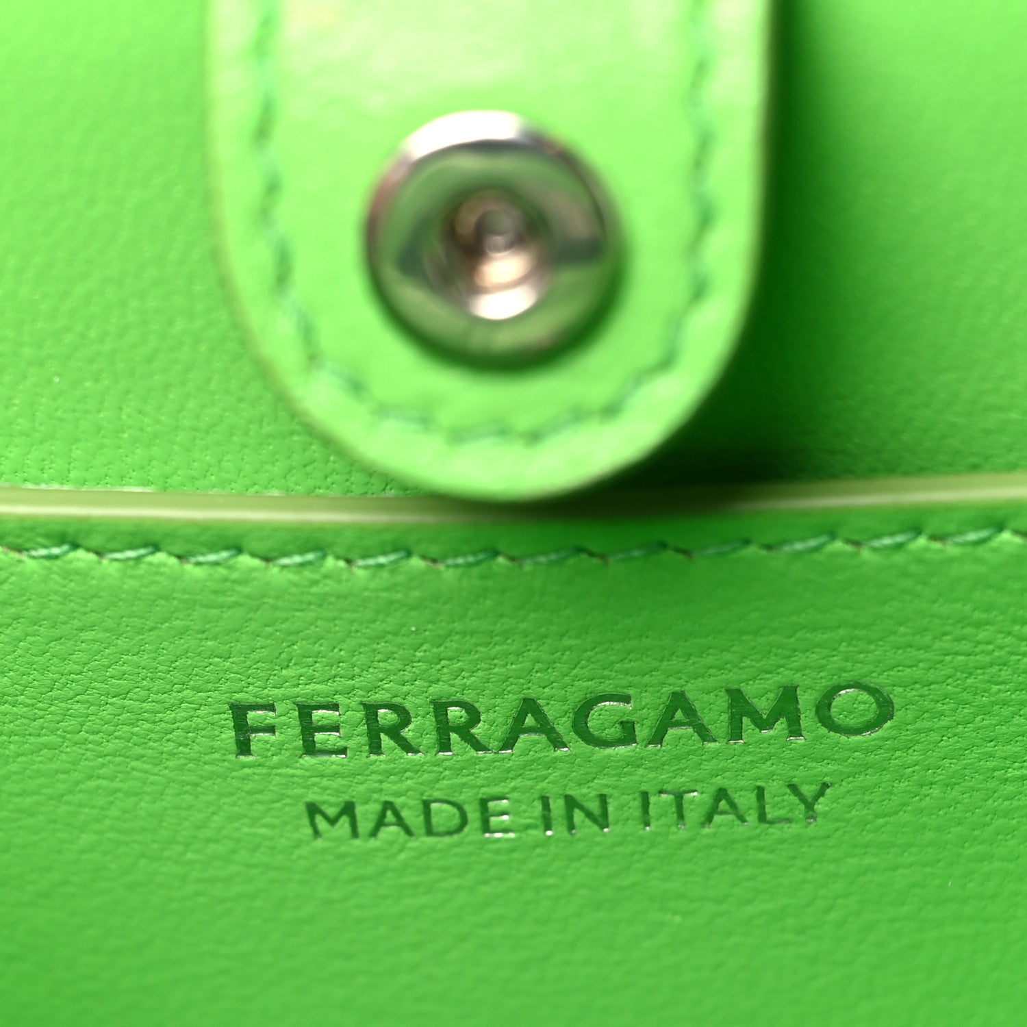 Salvatore Ferragamo Brushed Calfskin Micro Wanda Top Handle Bag