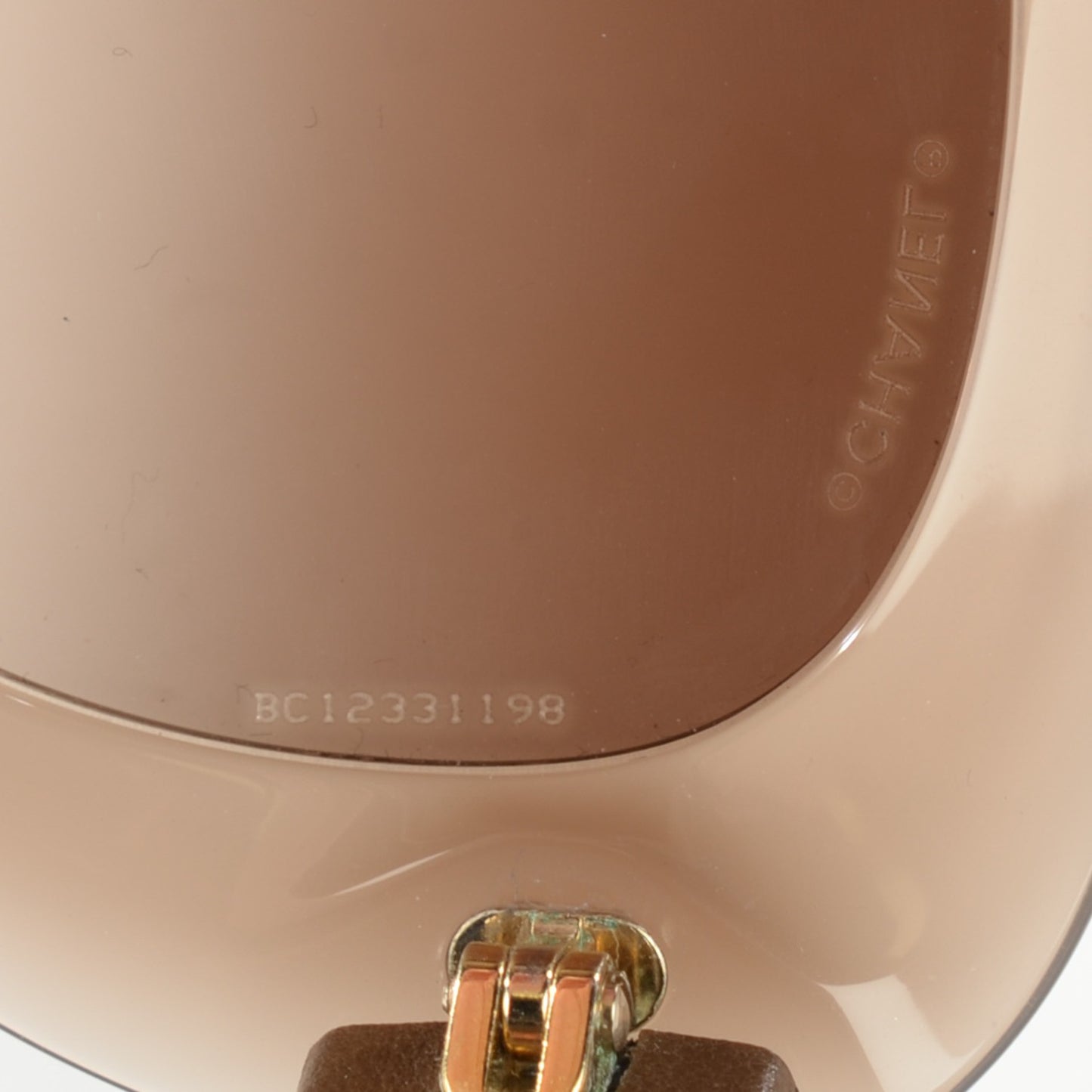 Lambskin Camellia CC Sunglasses 5318-Q Brown