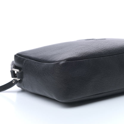 Saint Laurent Lambskin Monogram Small Lou Camera Bag Black 8 of 9