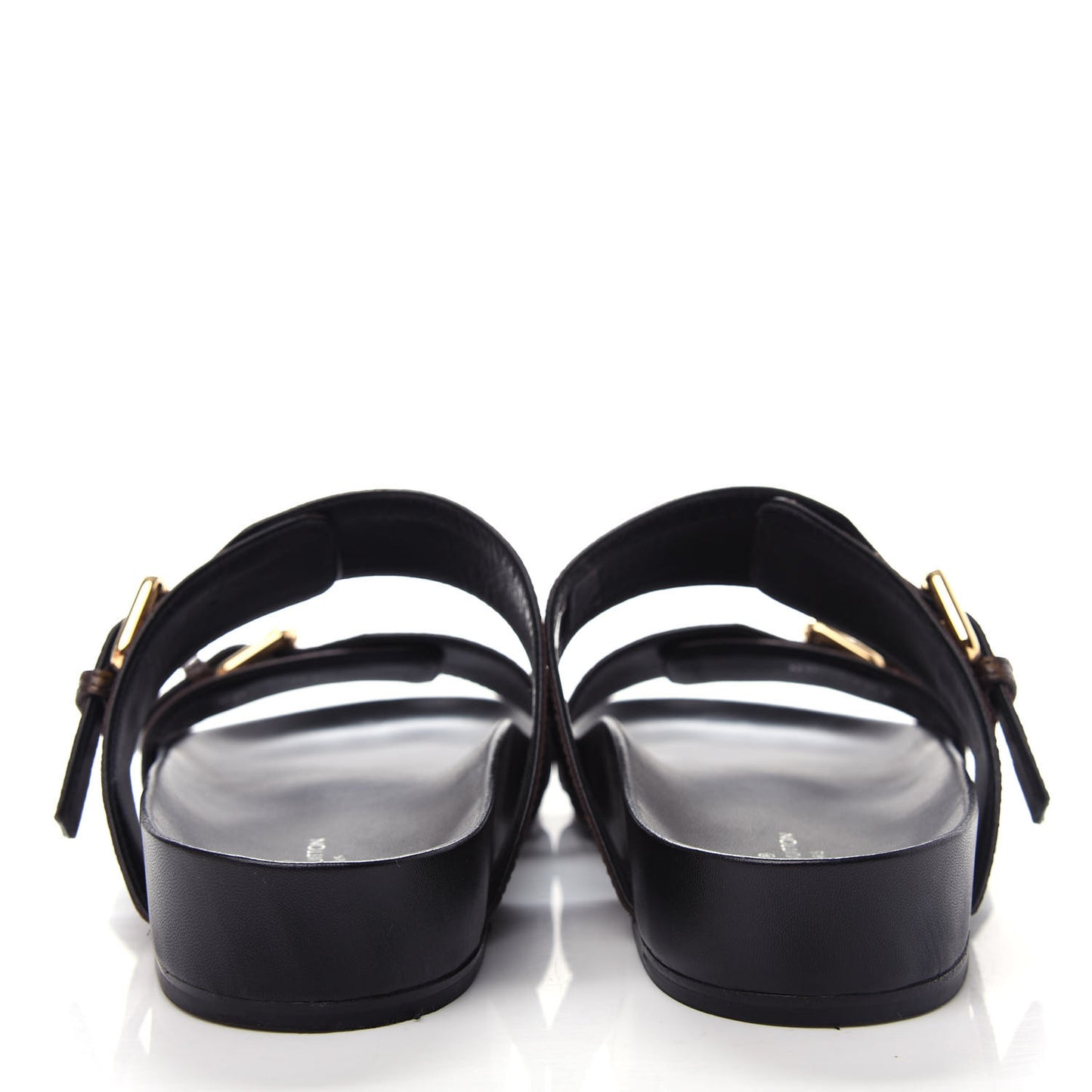 Monogram Bom Dia Mule Sandals 37 Black