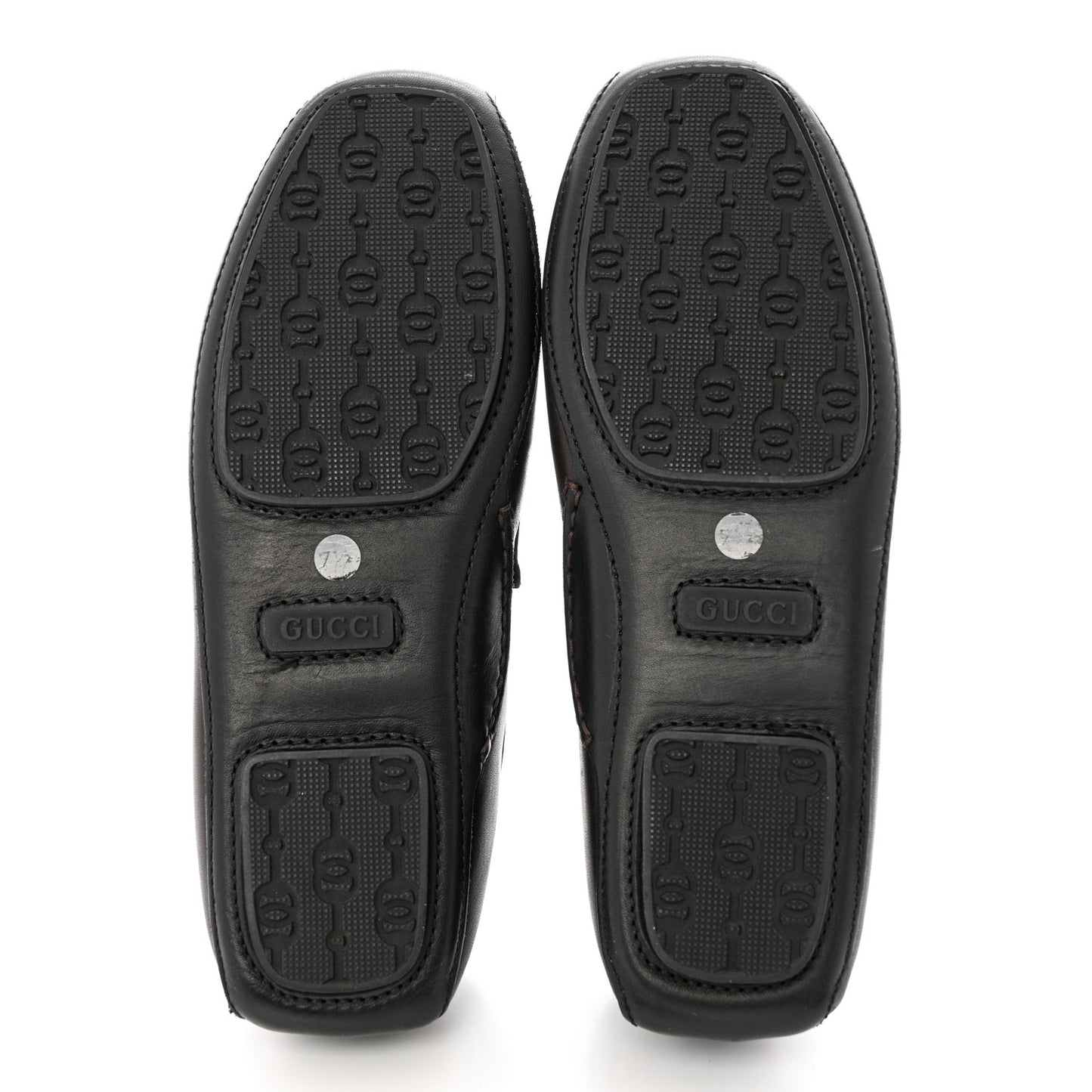 Calfskin Horsebit Mens Driver Loafers 7.5 Brown