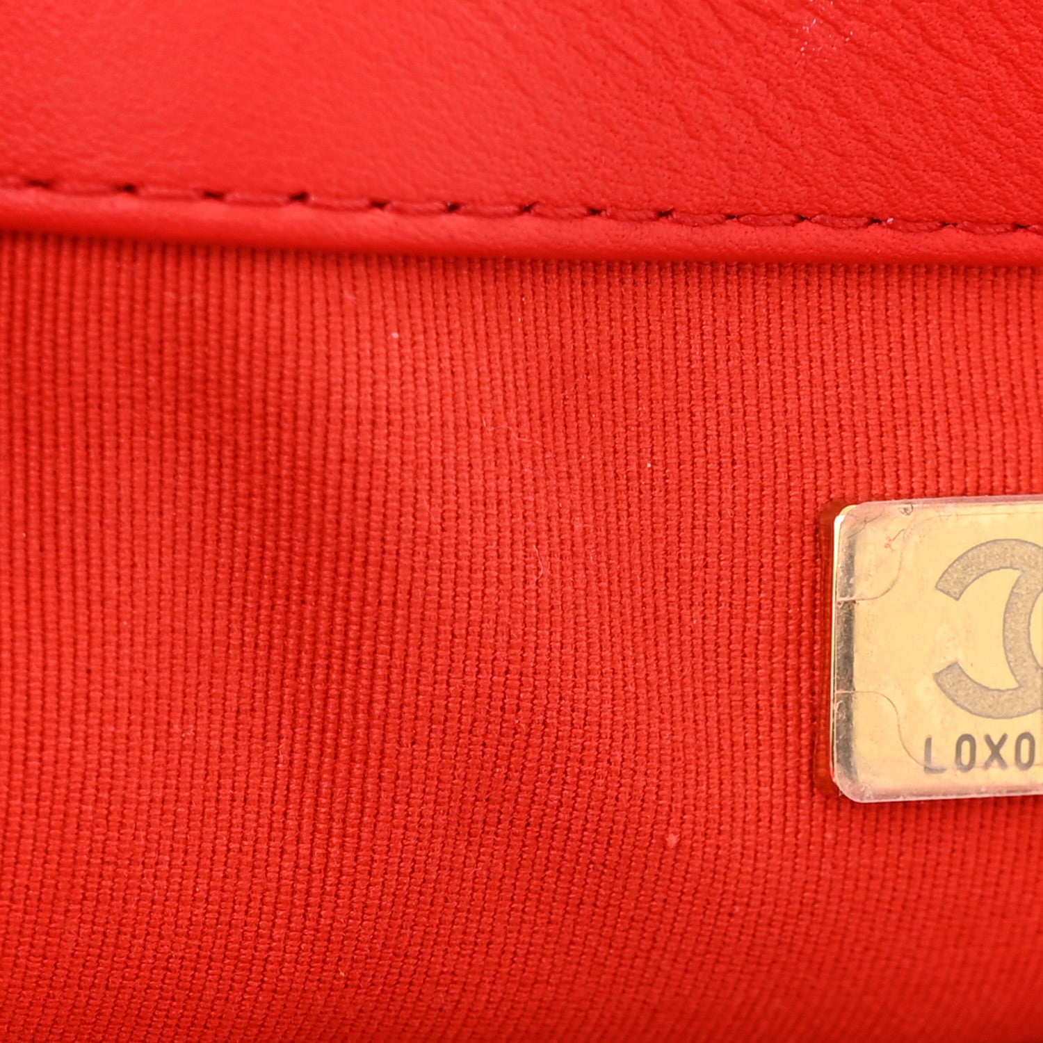 Chanel Tweed Quilted Medium Chanel 19 Flap Red White 7 of 11