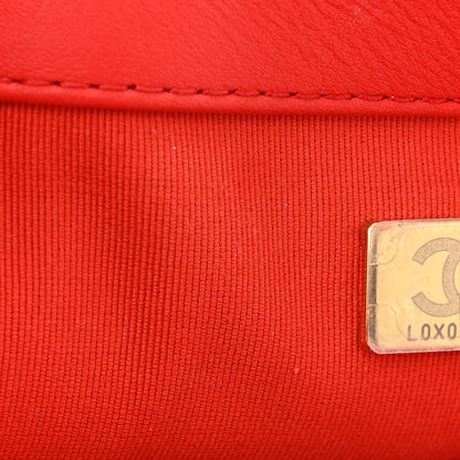 Chanel Tweed Quilted Medium Chanel 19 Flap Red White 7 of 11