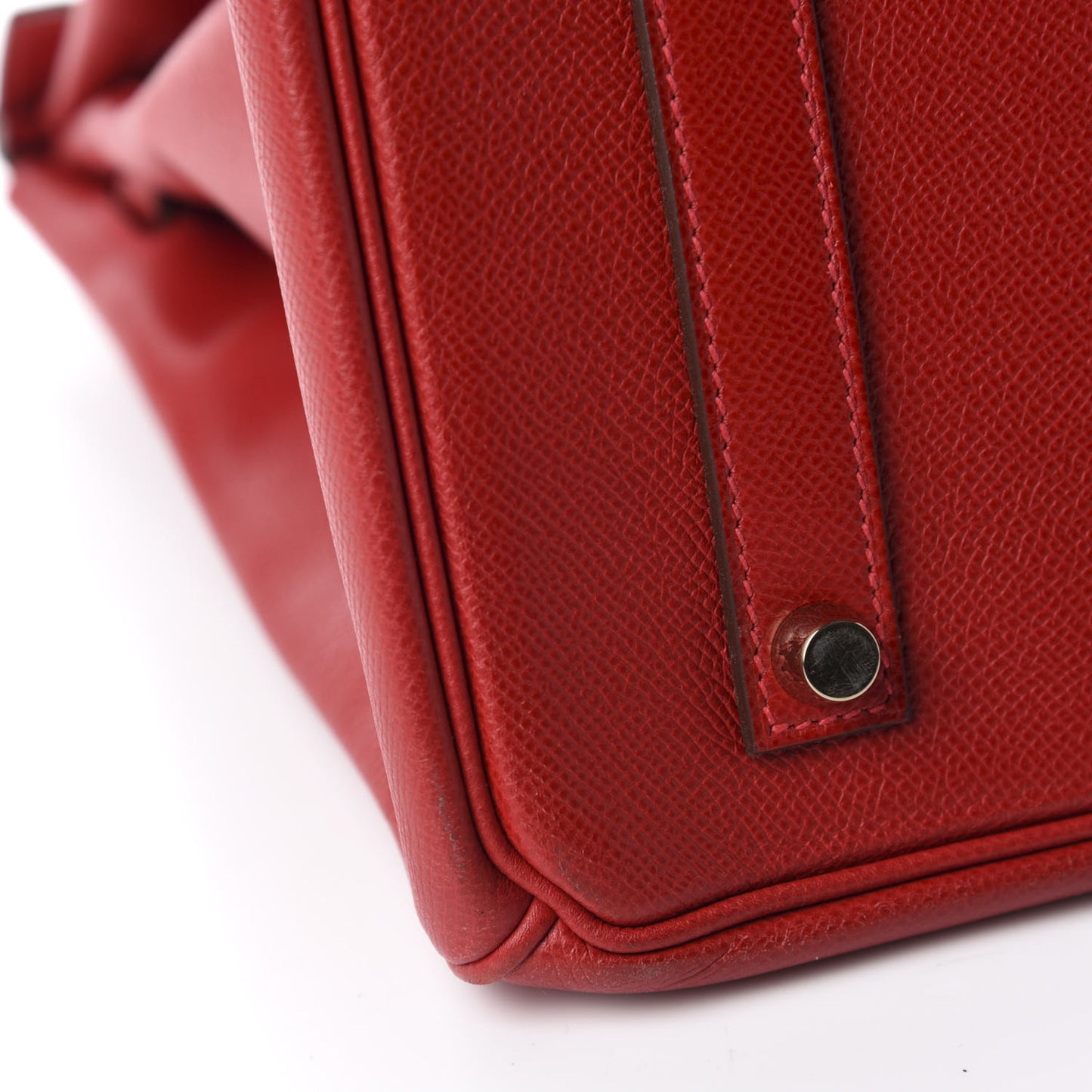Epsom Birkin 35 Rouge Casaque