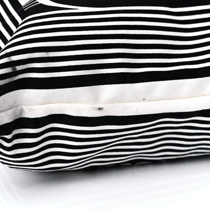 Chanel Canvas CC Paris Venice Bon Bon Tote Black White 10 of 11