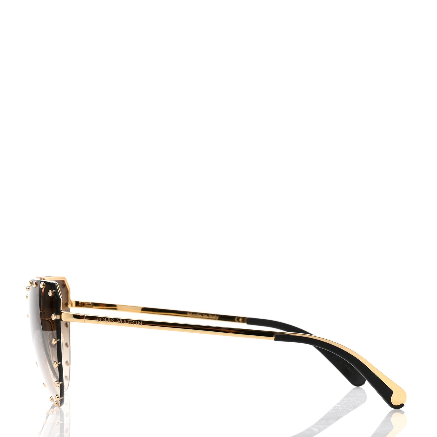 The Party Aviator Cat Eye Gradient Sunglasses Z0914U Brown