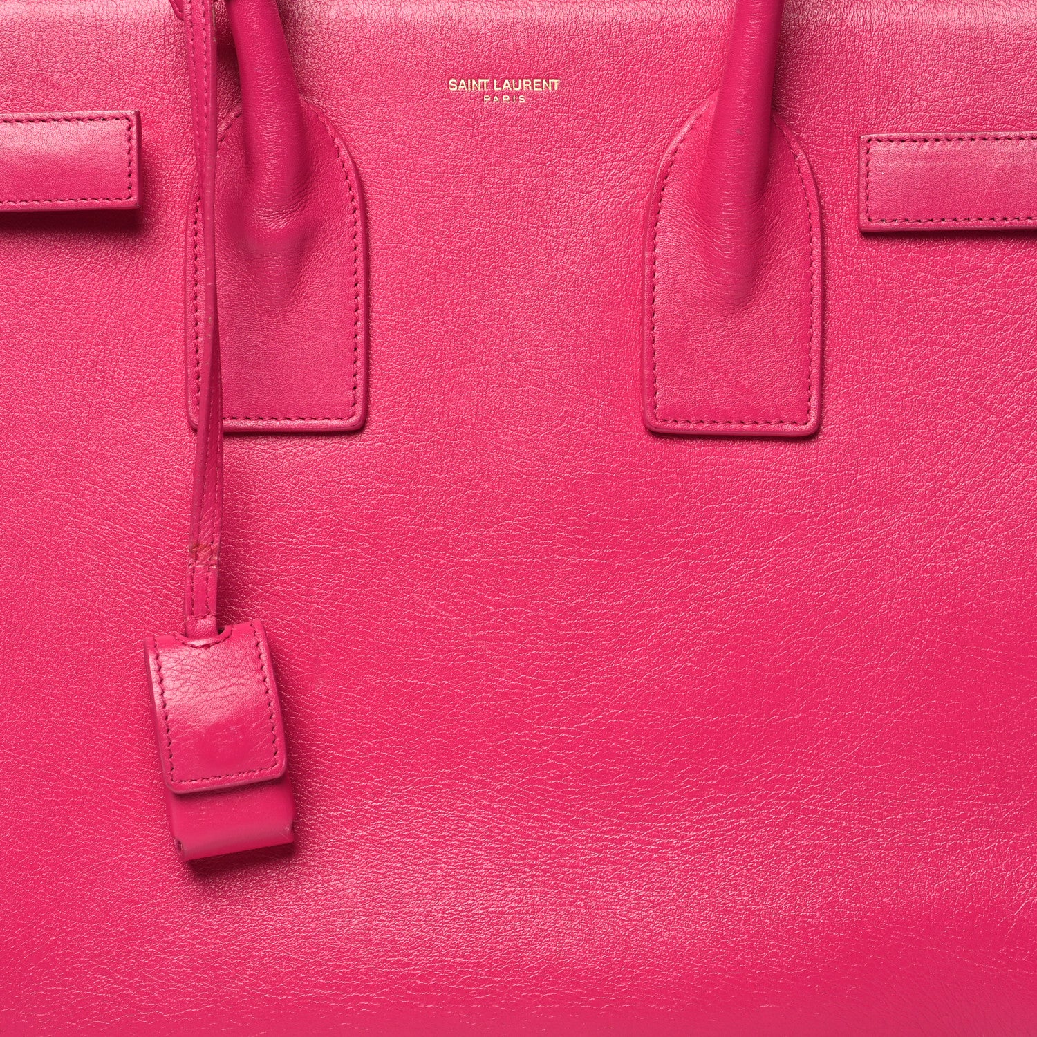 Saint Laurent Calfskin Small Sac De Jour Lipstick Pink 8 of 16