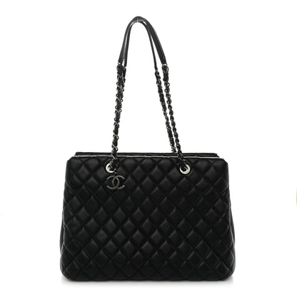 Chanel Caviar Quilted City Shopping Tote Black 1 of 11