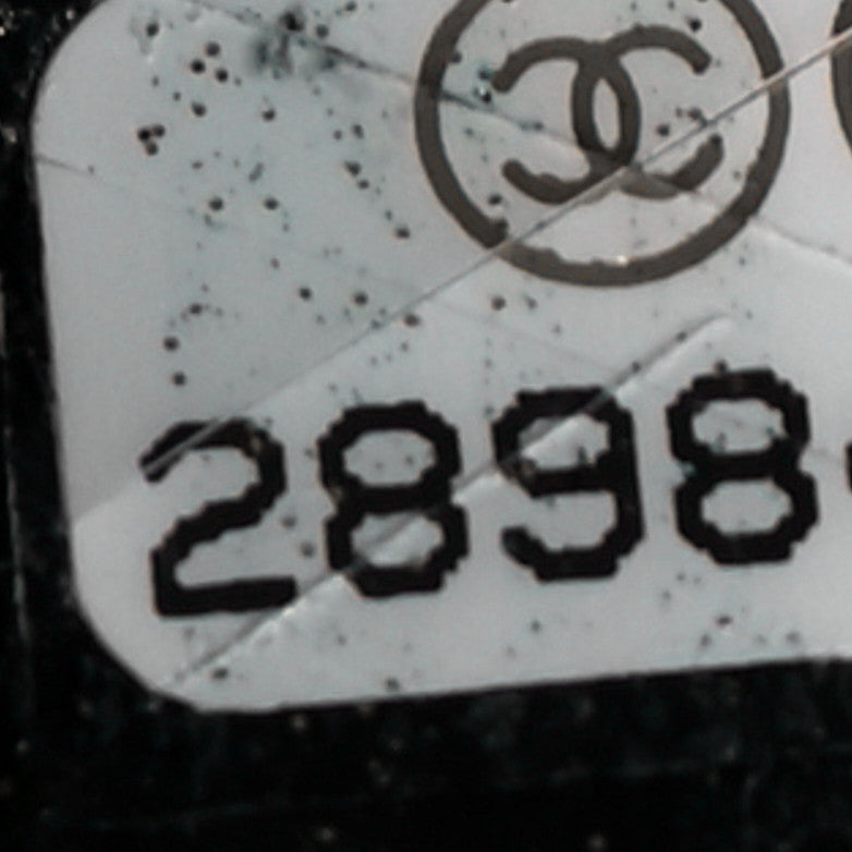 Chanel Caviar Chevron Quilted Small Boy Flap Black 10 of 11