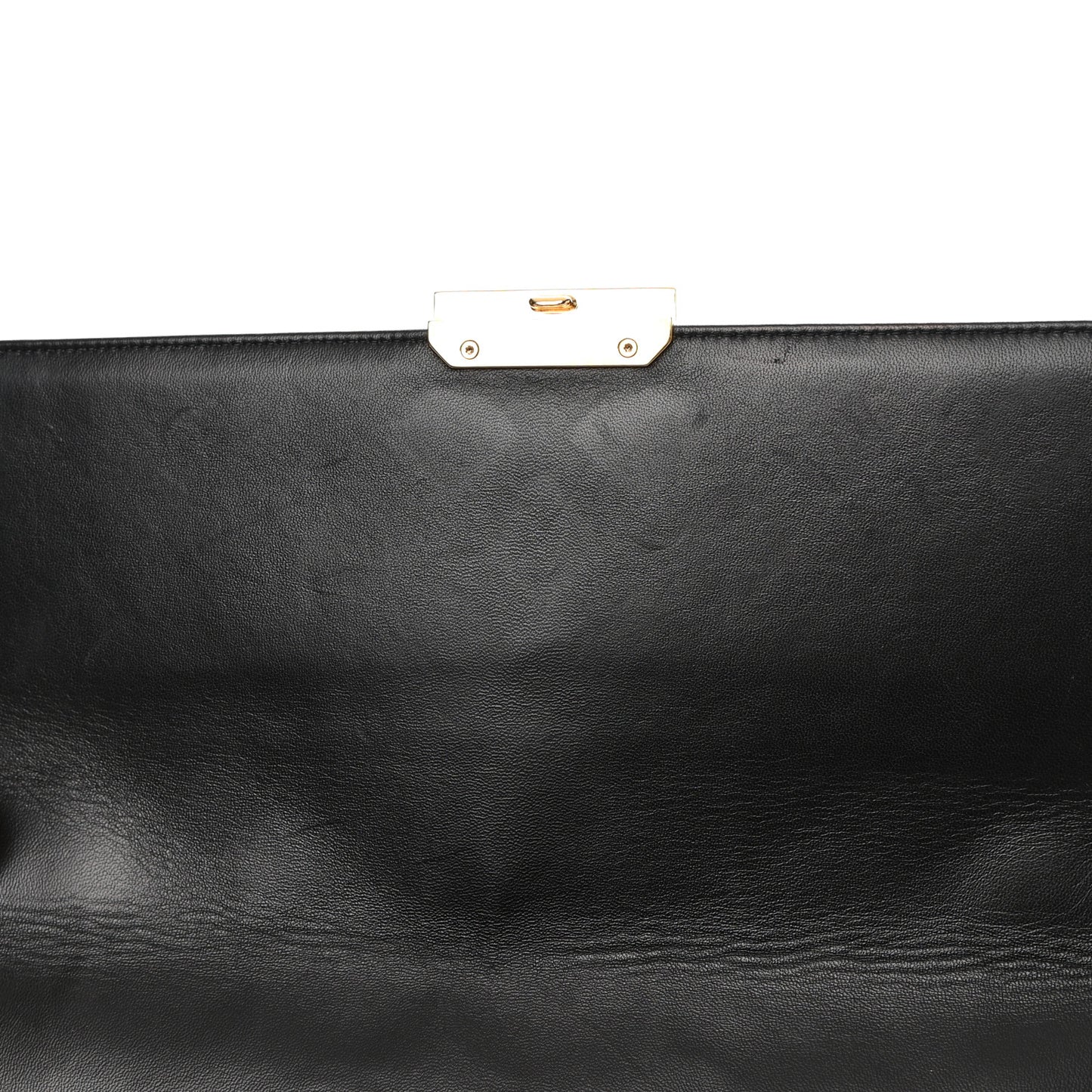 Lambskin Quilted Large Chic With Me Flap Black