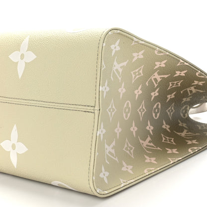 Louis Vuitton Monogram Giant Spring In The City OnTheGo MM Sunset Kaki 7 of 8