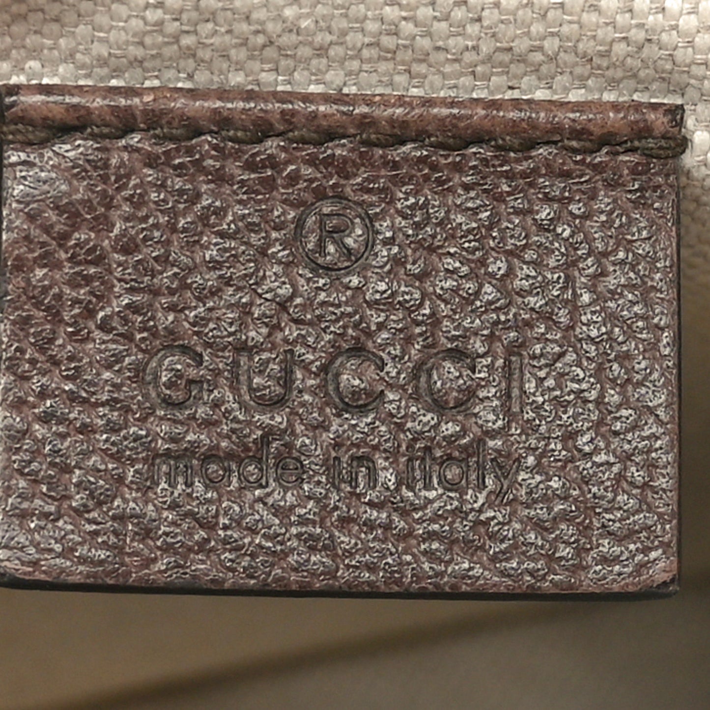 GG Supreme Monogram Neo Vintage Web Belt Bag Brown