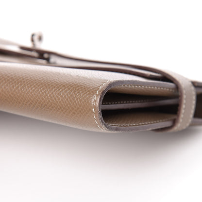 Hermes Epsom Kelly Longue Wallet Etoupe 12 of 15