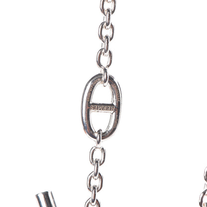 Hermes Sterling Silver Farandole Necklace 160 6 of 7