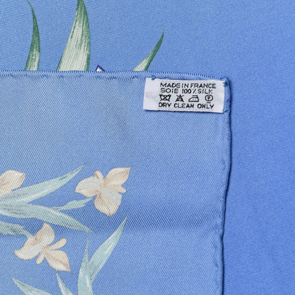 Hermes Silk Cheval Fleuri Scarf 90 4 of 5