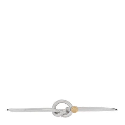 Tiffany Sterling Silver 18K Yellow Gold Knot Bracelet 1 of 3